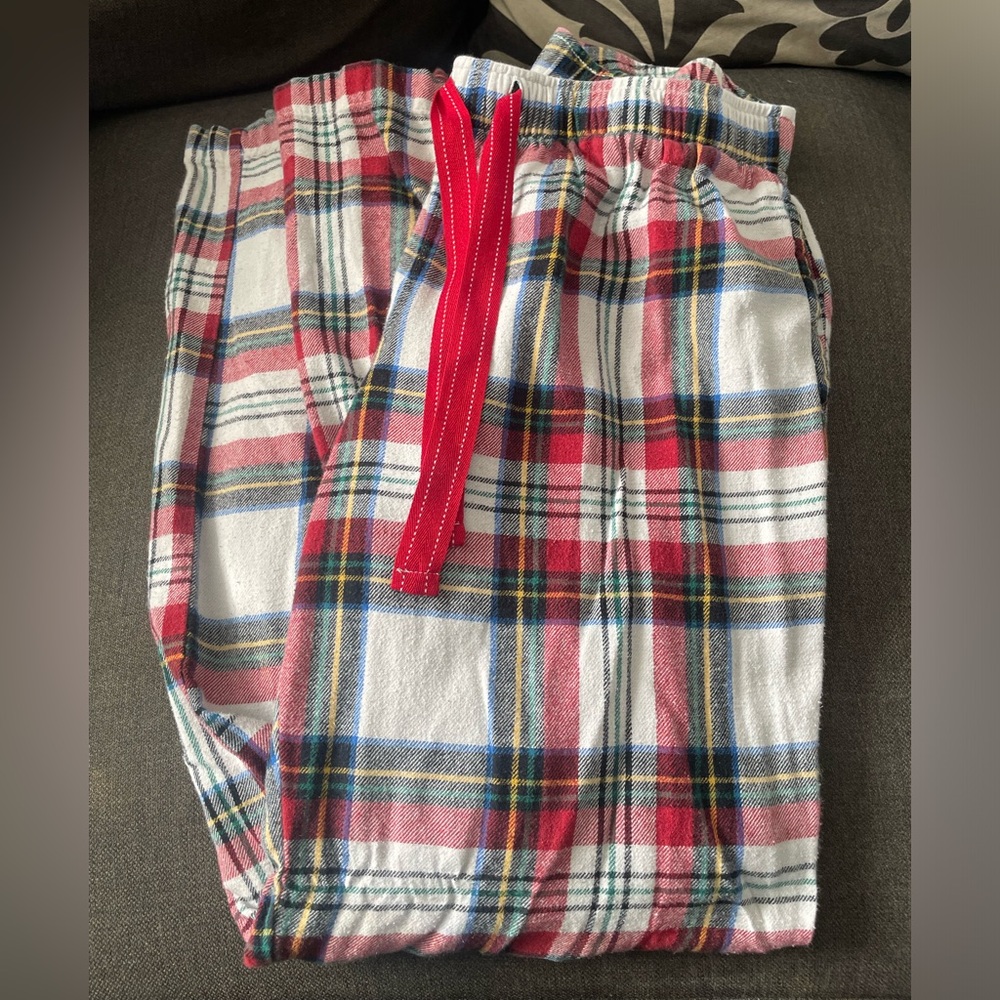 Plaid pajamas pants
